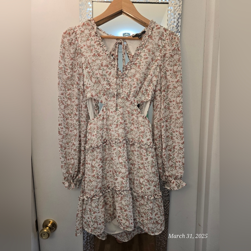 Floral Long Sleeve Dress
